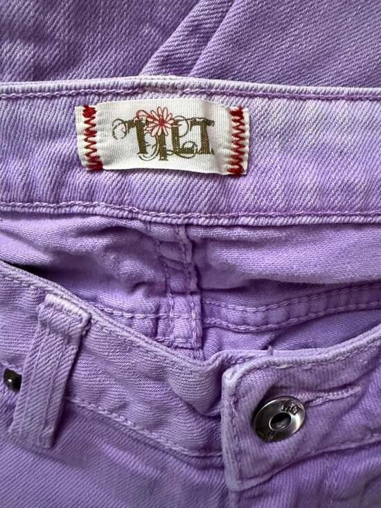 Tilt Lavender Purple Super Skinny Low Rise Jeans Size 5 - Picture 4 of 4